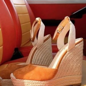 Jessica Simpson Zestah Jute Wrap Espadrille Wedges